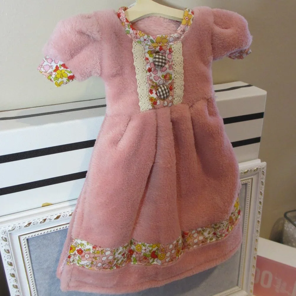 Pink Dress Hand Towel